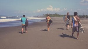 Learn to surf in Bali