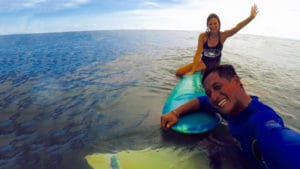 learn how to surf in bali